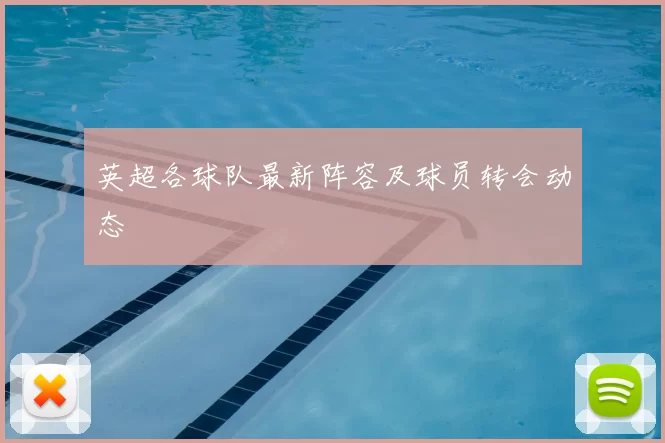 英超各球队最新阵容及球员转会动态